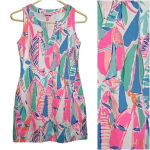 Lilly Pulitzer Estrada Out to Sea Flat French Terry Shift